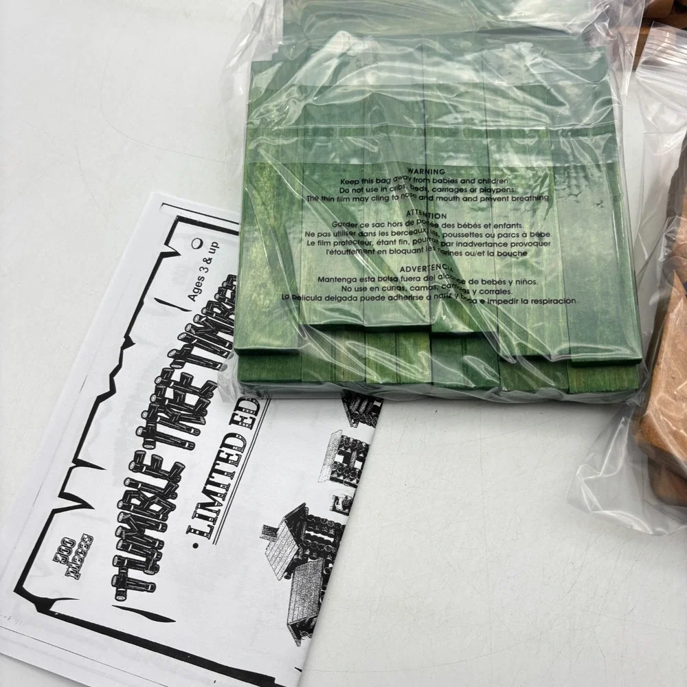 Tumble Tree Timbers Building Set 300 Pieces COMPLETE Maxim Enterprises 2021